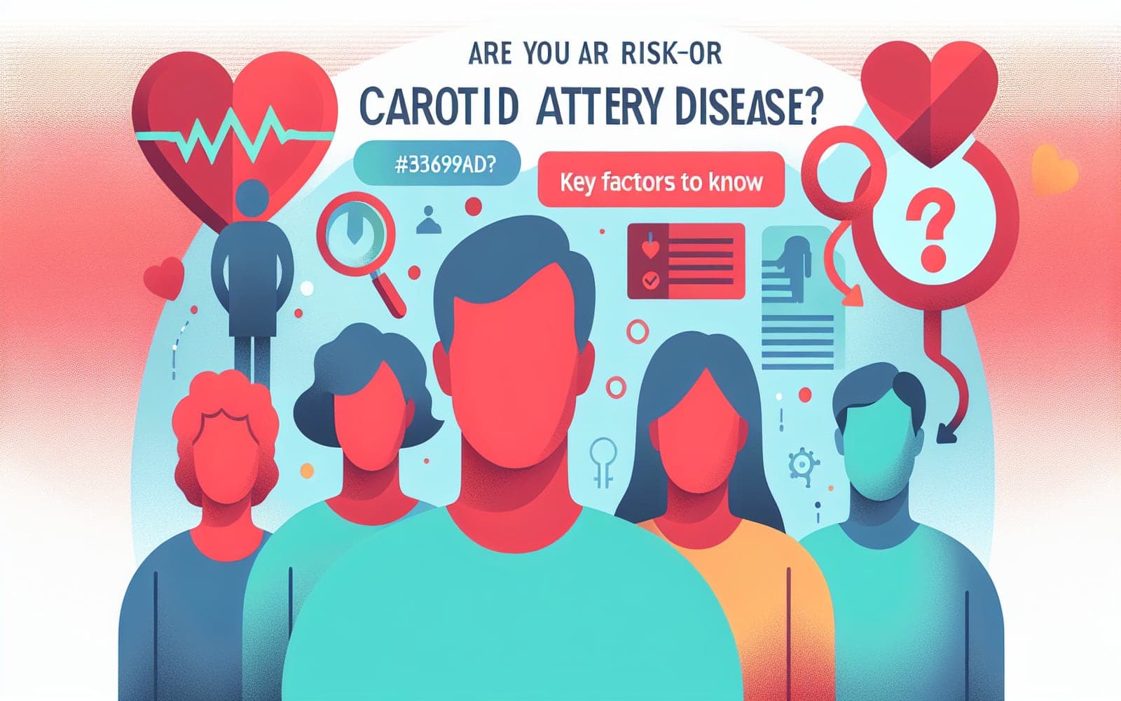 Key risk factors for carotid artery disease include age, gender, smoking, diet high in saturated fat and cholesterol, lack of regular exercise, and obesity. Understanding these factors can aid in prevention.