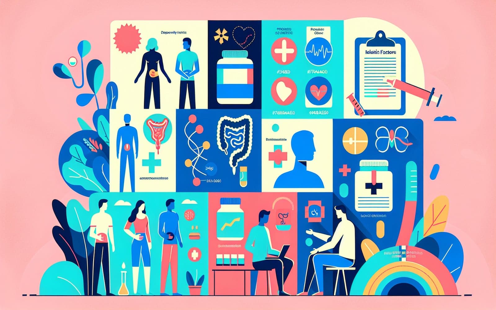Chronic diarrhea is a long-lasting condition characterized by frequent and loose stools, often due to underlying health issues such as autoimmune disorders, diabetes, or post-surgical changes.