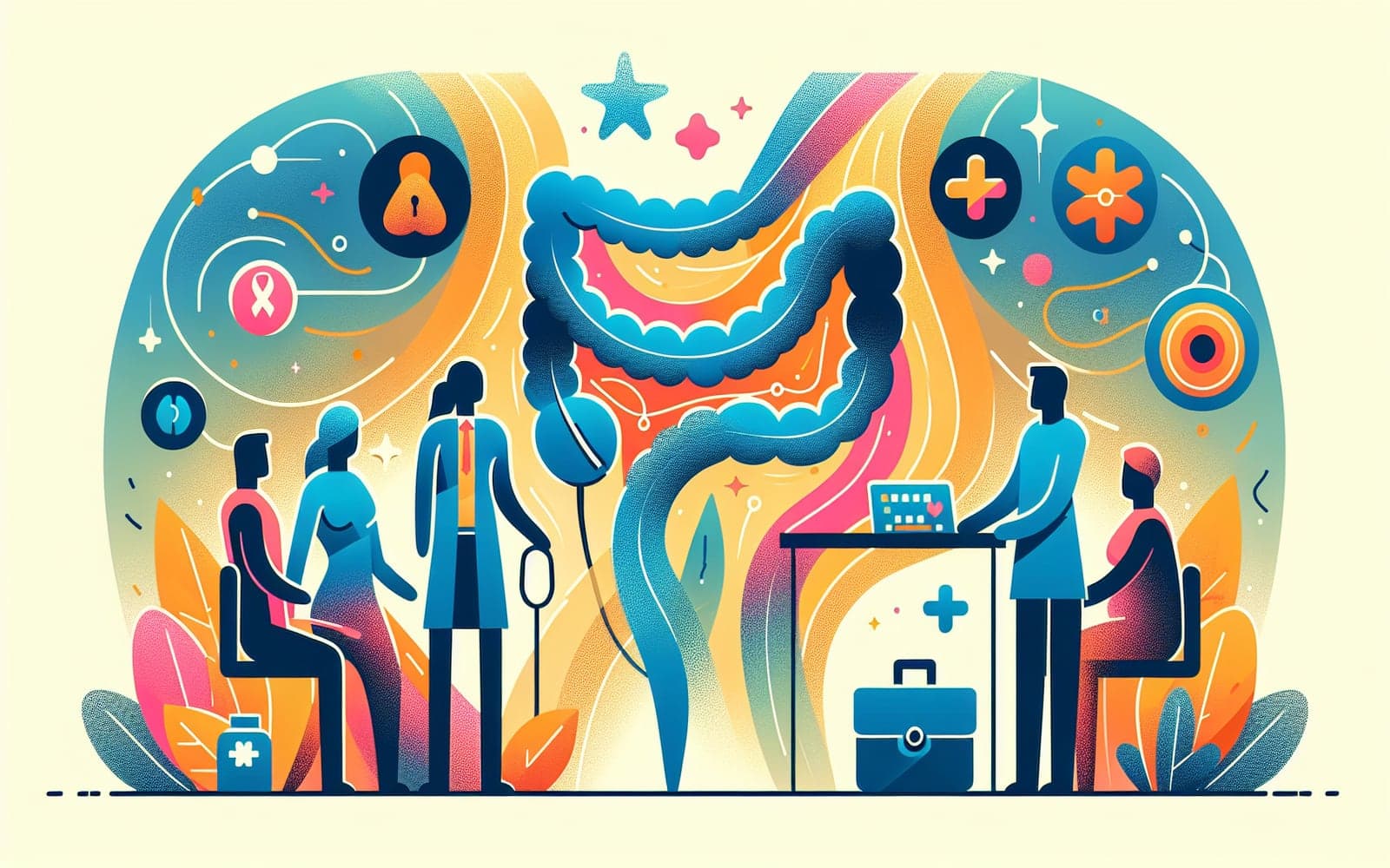 Key risk factors for colorectal cancer include age, family history, obesity, physical inactivity, and diets high in red and processed meats. Genetic conditions such as Lynch syndrome and familial adenomatous polyposis also increase risk.