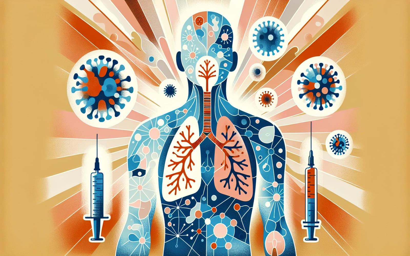 Vaccinations, particularly influenza and pneumococcal, play a significant role in preventing respiratory infections that can trigger COPD exacerbations.