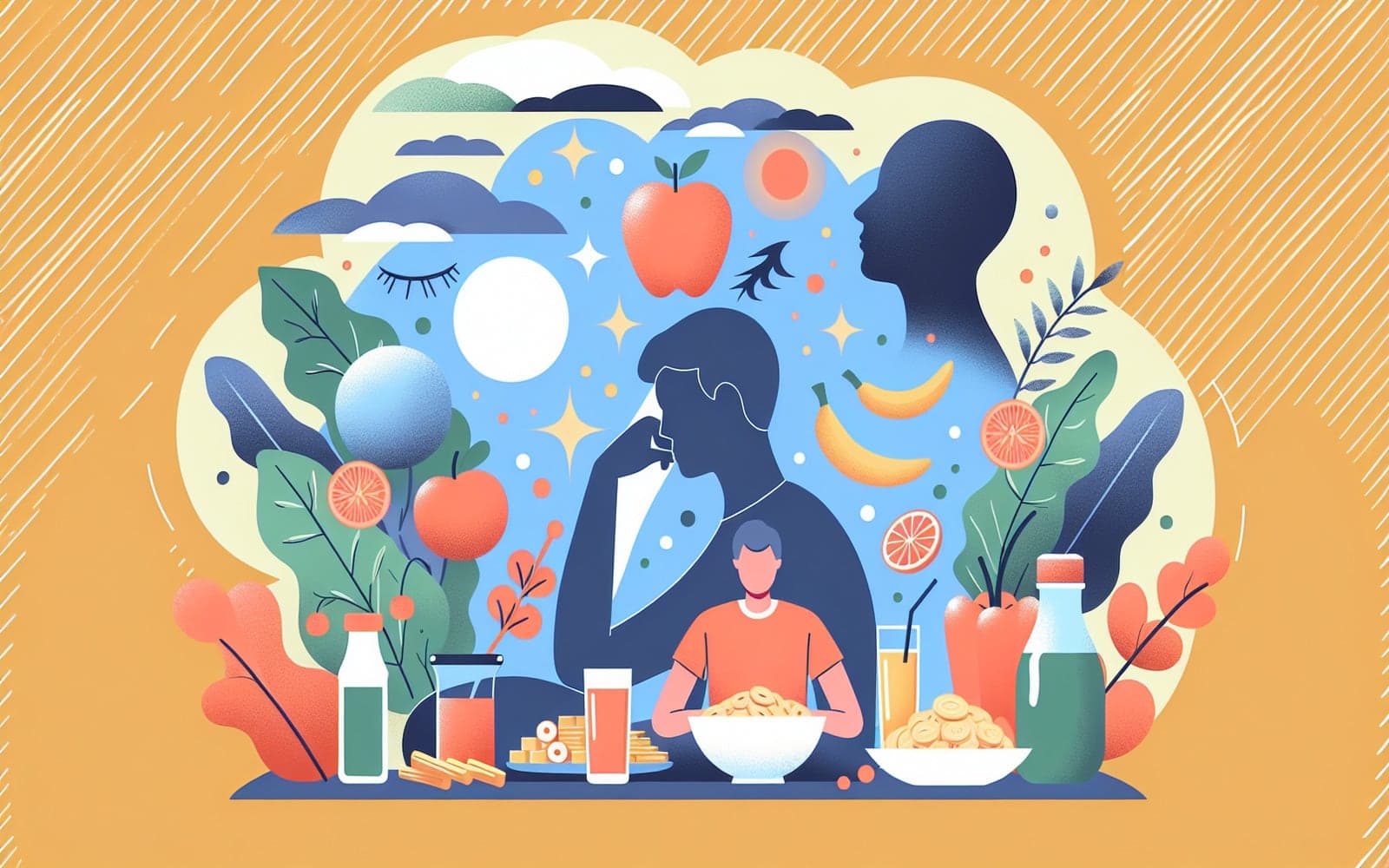 A diet plan focusing on managing narcolepsy symptoms through balanced nutrition and healthy lifestyle choices.