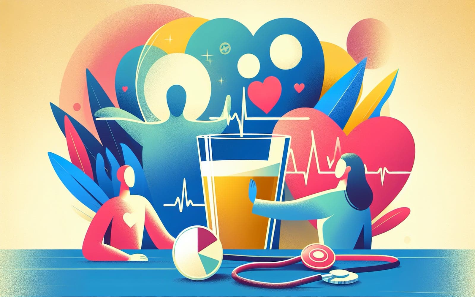 Heart palpitations are sensations of a fast-beating, fluttering, or pounding heart often linked with alcohol consumption.