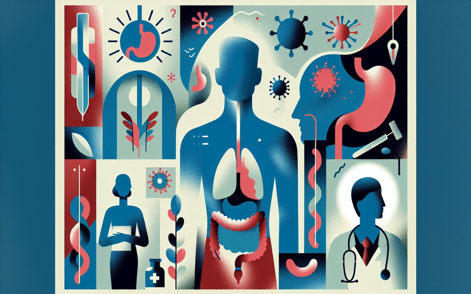 An overview of the diagnostic tests used to detect Helicobacter pylori (H. pylori) infection, including the urea breath test and stool antigen test.