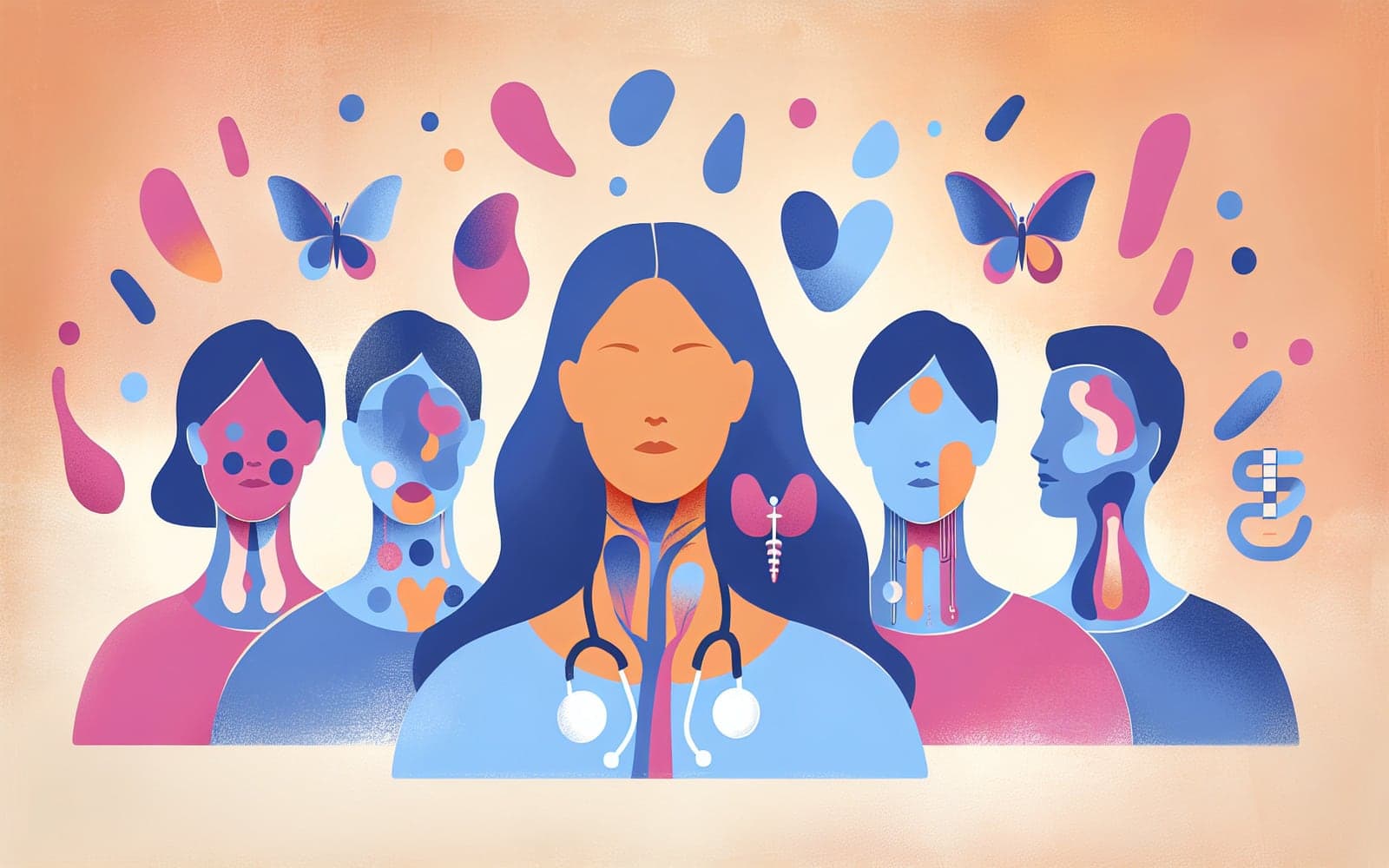 Thyroid disorders can include both hypothyroidism and hyperthyroidism, each presenting distinct symptoms impacting various body functions.