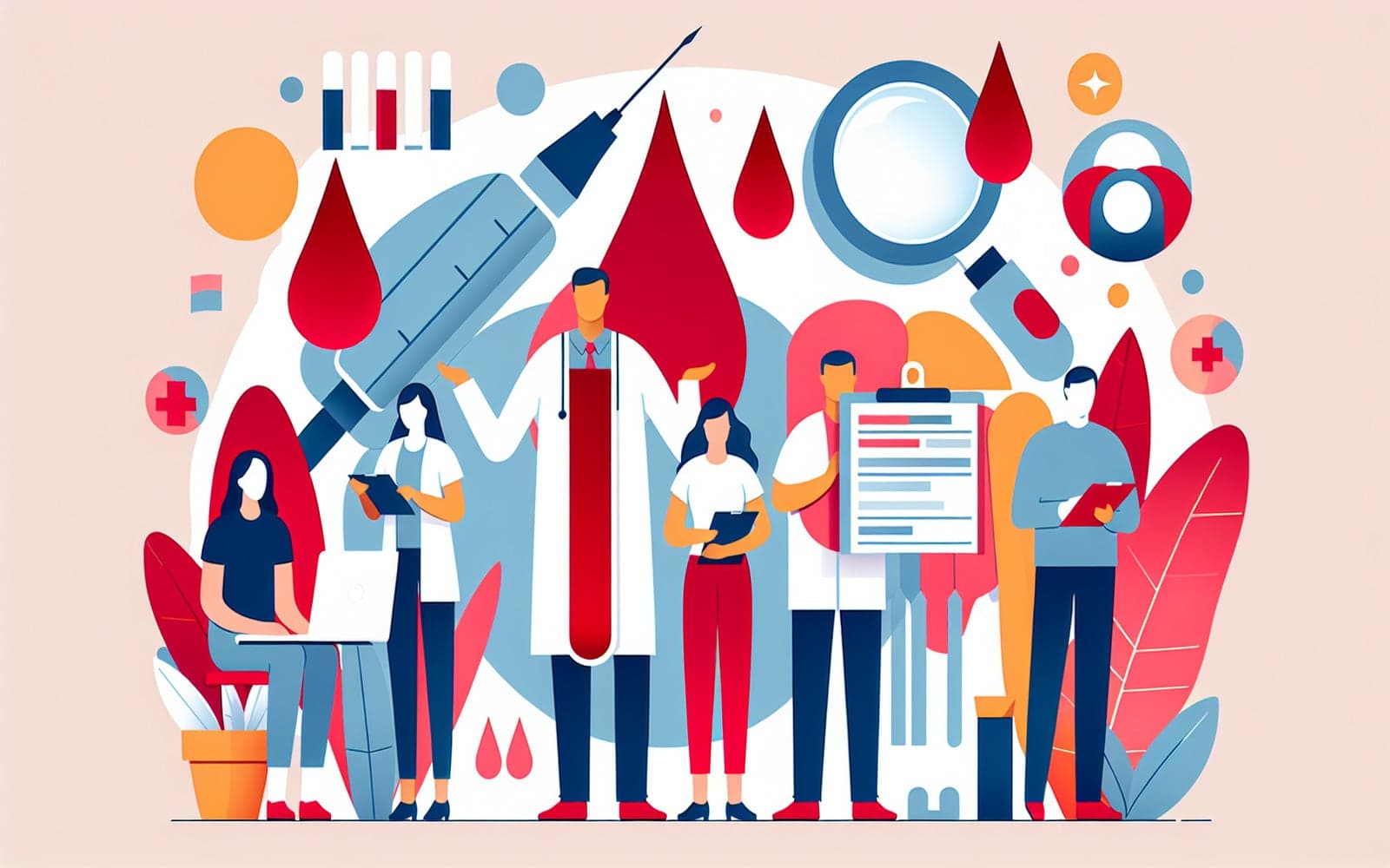 Blood tests such as CBC, PT, and aPTT are essential for diagnosing bleeding disorders. They help measure platelet levels and clotting time, guiding further testing.
