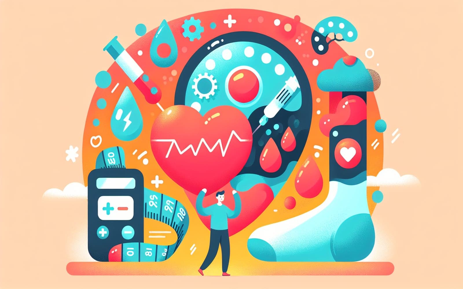 Exploring the impact of weight on type 1 diabetes, highlighting the risks associated with obesity such as increased insulin resistance and cardiovascular disease.