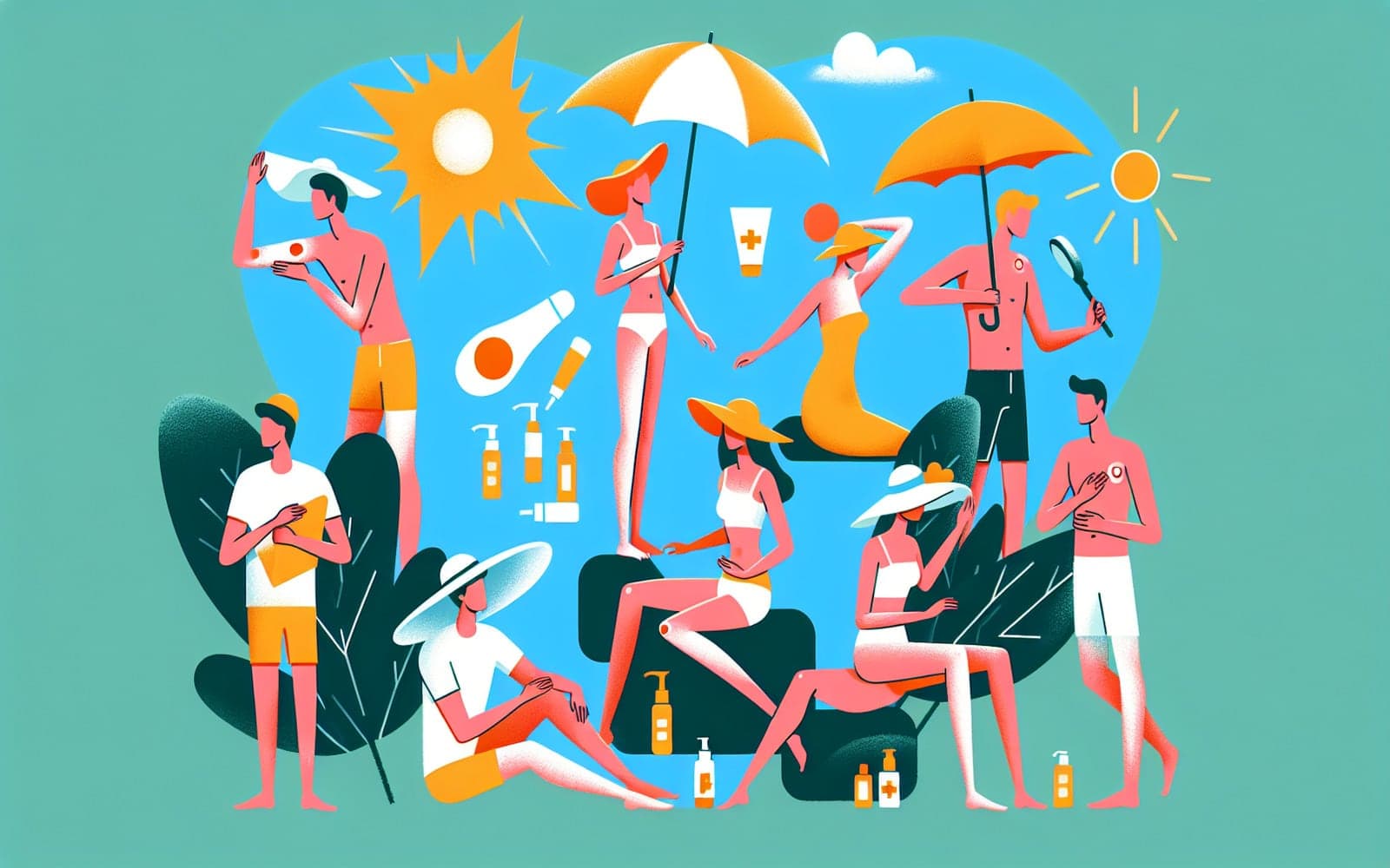Methods and strategies to prevent skin cancer, including sun protection and regular skin checks.