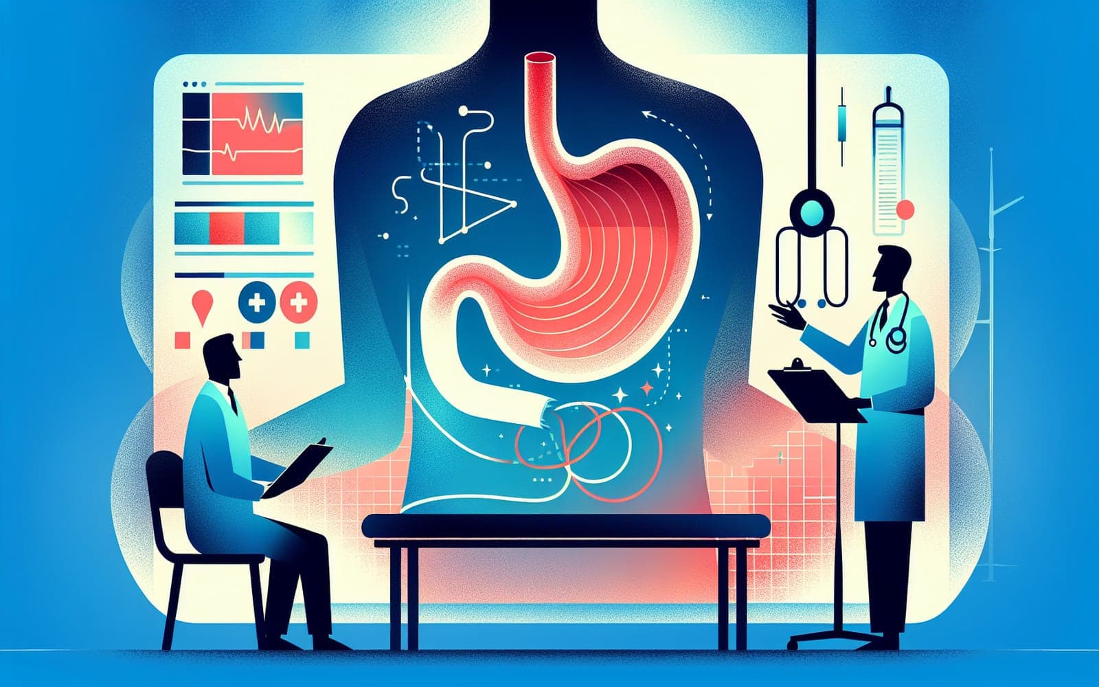 GERD is a chronic condition where stomach acid flows back into the esophagus, leading to symptoms such as heartburn and acid reflux. Diagnosis involves tests like endoscopy and pH monitoring.