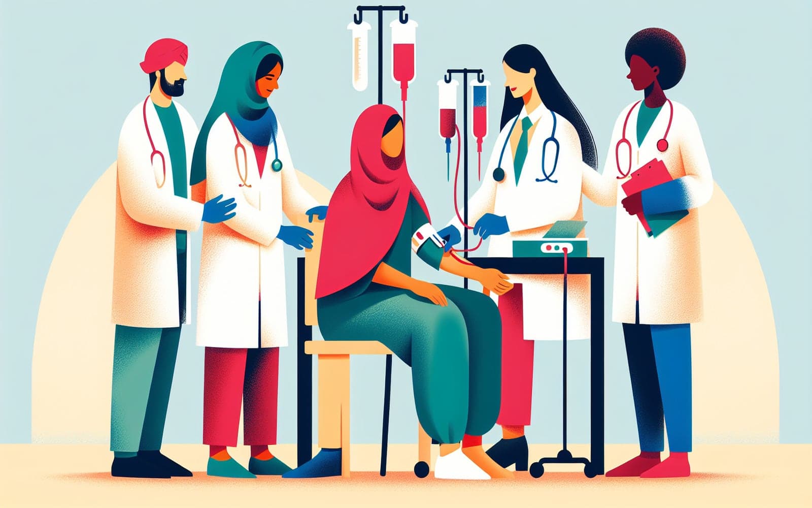 A test to measure lymphocyte levels in the blood, including complete blood count (CBC) and flow cytometry, to diagnose conditions like lymphocytosis and lymphocytopenia.