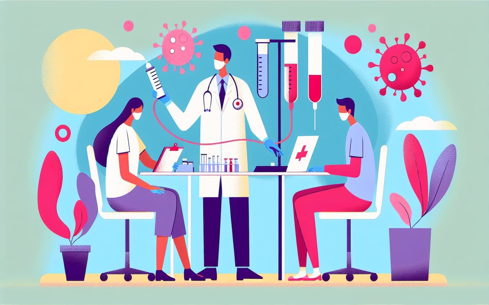 Neutrophilia testing involves a series of diagnostic procedures such as complete blood count (CBC) and peripheral blood smear to determine elevated neutrophil levels.