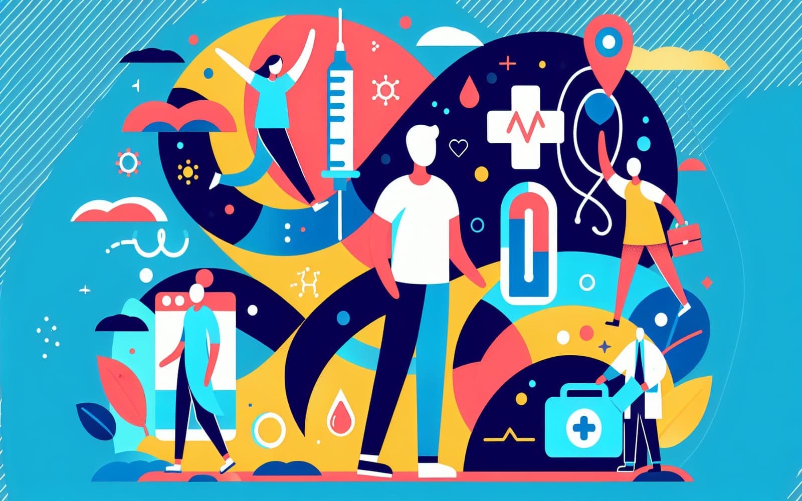 A comprehensive approach to managing type 2 diabetes involving diet, exercise, and medication to control blood glucose levels.