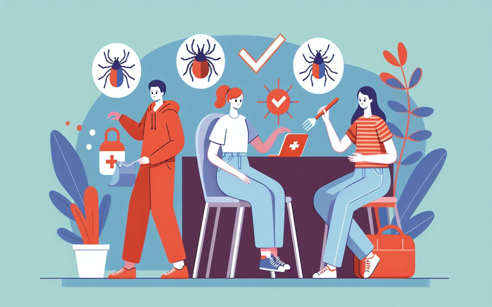 Strategies and methods to prevent Lyme disease, including personal protective measures and environmental interventions.