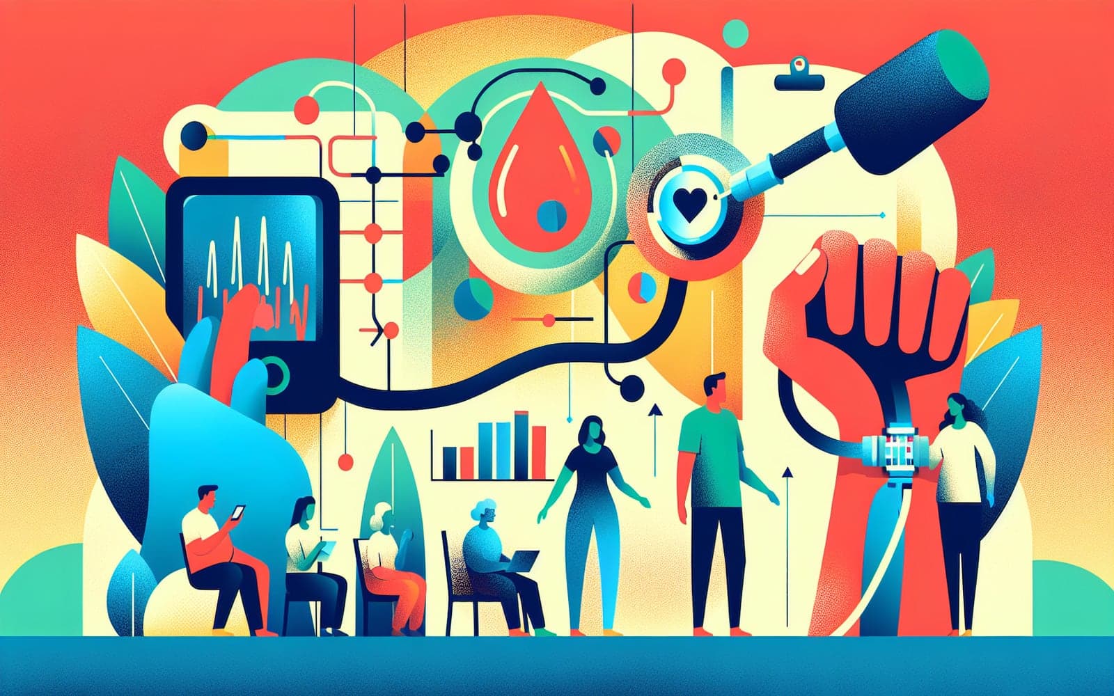 Hypertension often accompanies diabetes, creating a risky combination that can lead to serious health problems, especially affecting the heart and kidneys.