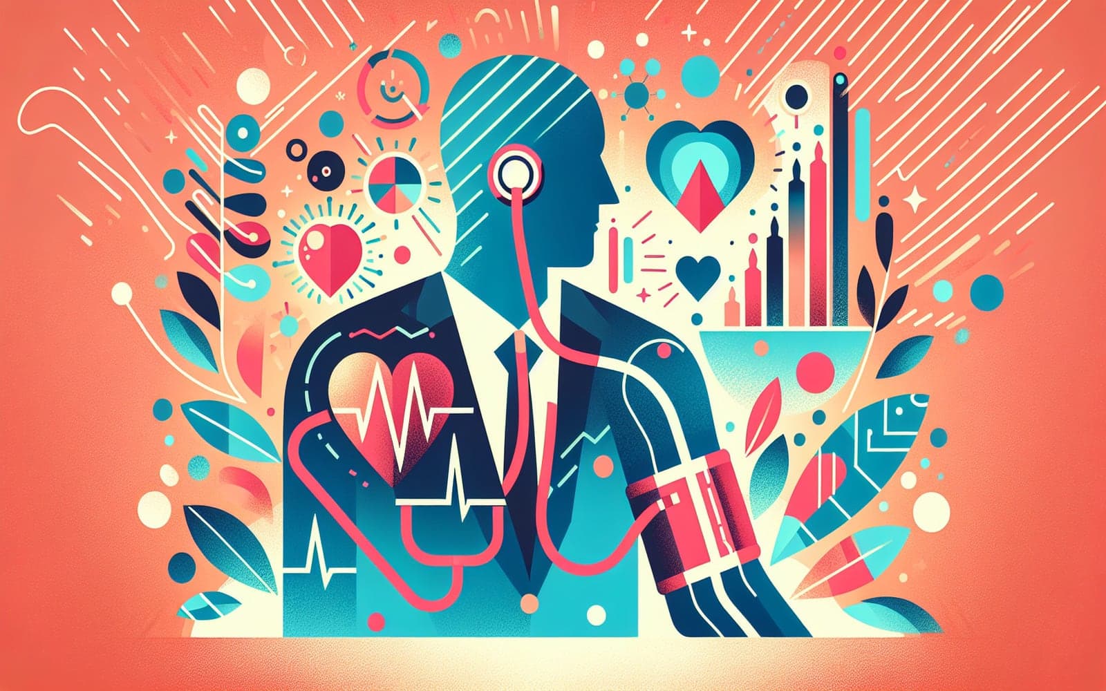 Hypertension, or high blood pressure, is a chronic condition characterized by elevated blood pressure levels, significantly increasing the risk of heart diseases such as stroke and coronary artery disease.