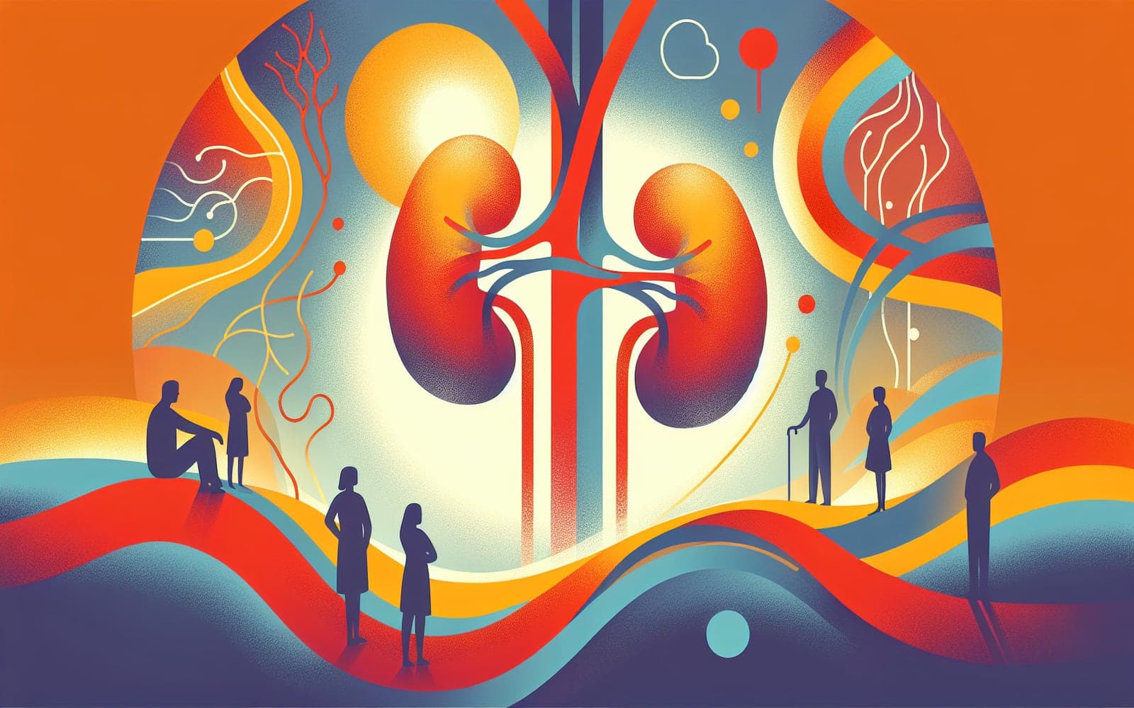 A procedure aimed at restoring blood flow to the kidneys by widening narrowed arteries, often using percutaneous angioplasty and stent placement.