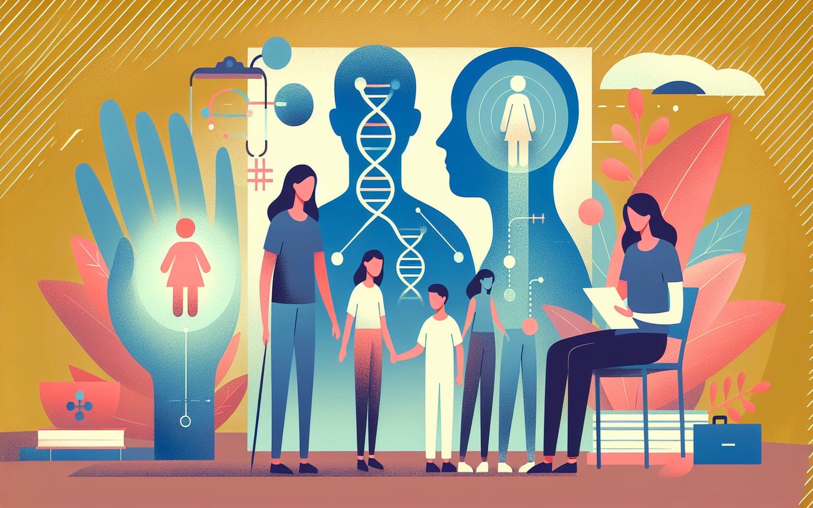 Eczema is a condition where patches of skin become inflamed, itchy, red, cracked, and rough. Genetic factors and family history significantly influence the risk of developing eczema.