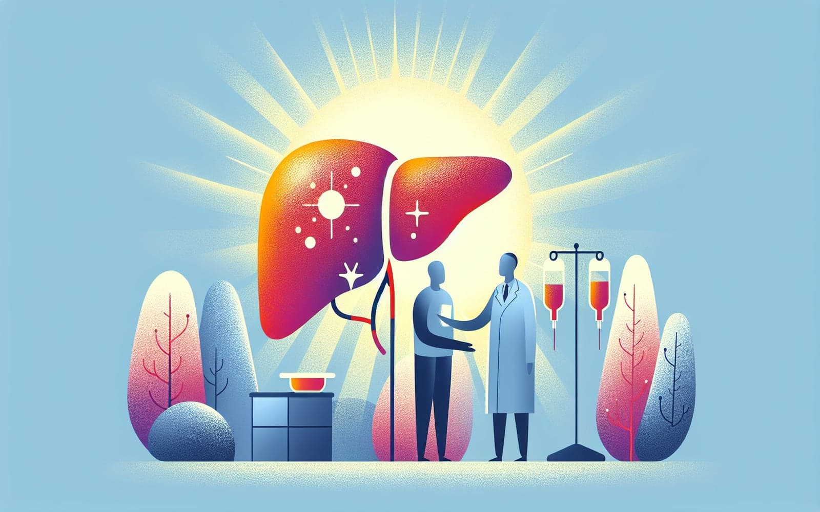 Advanced liver-directed therapies such as ablation and embolization are used to treat hepatocellular carcinoma (HCC) in patients who are not candidates for surgery. These therapies target the tumor directly within the liver.