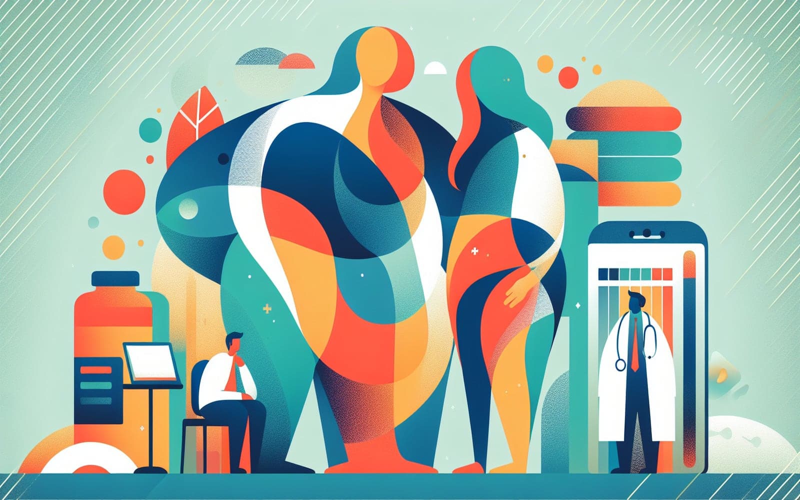Obesity is a chronic condition characterized by an excessive amount of body fat, increasing the risk of various health issues like type 2 diabetes, heart disease, and certain cancers.