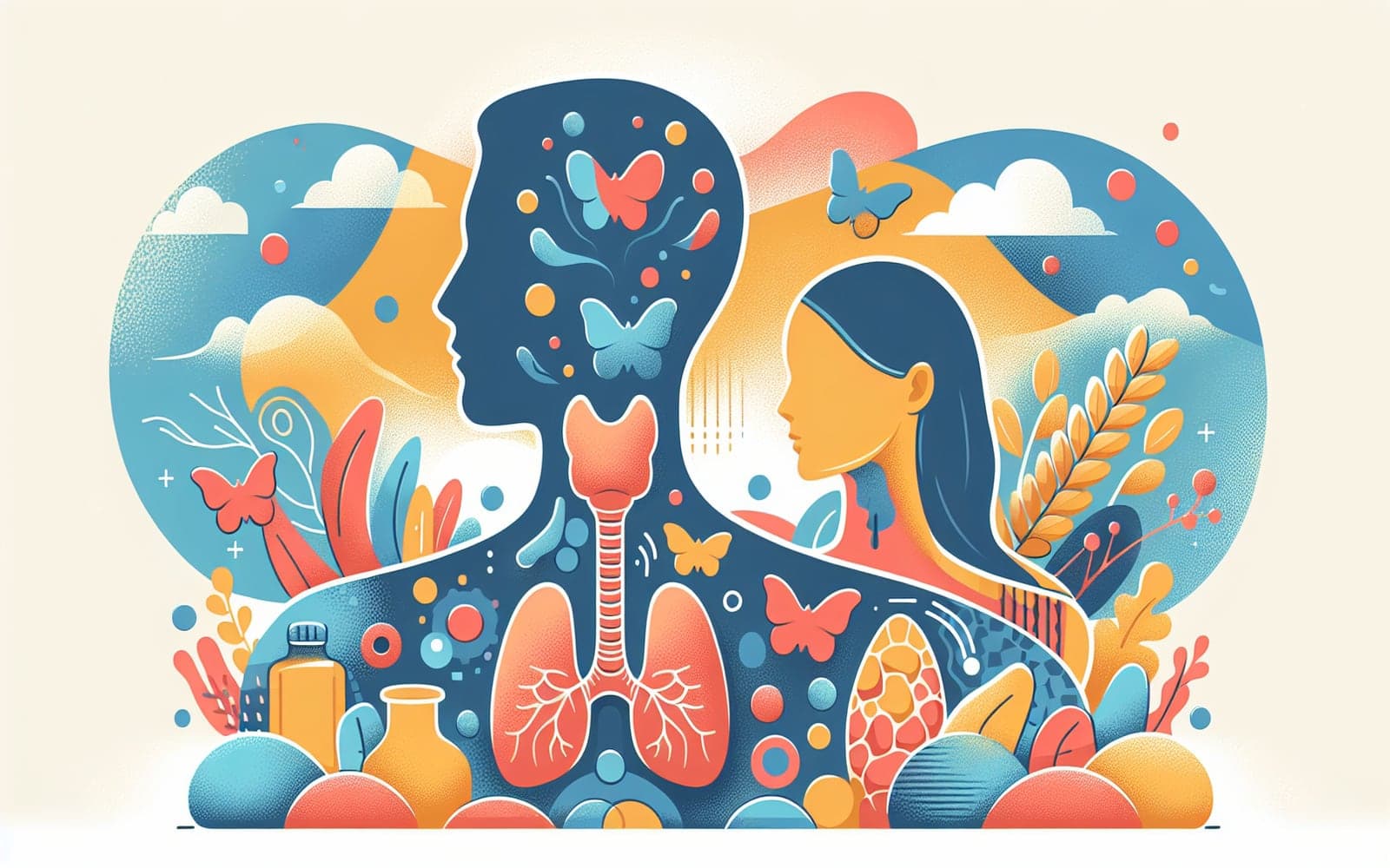 Methods to prevent thyroid disorders through diet and regular health screenings.