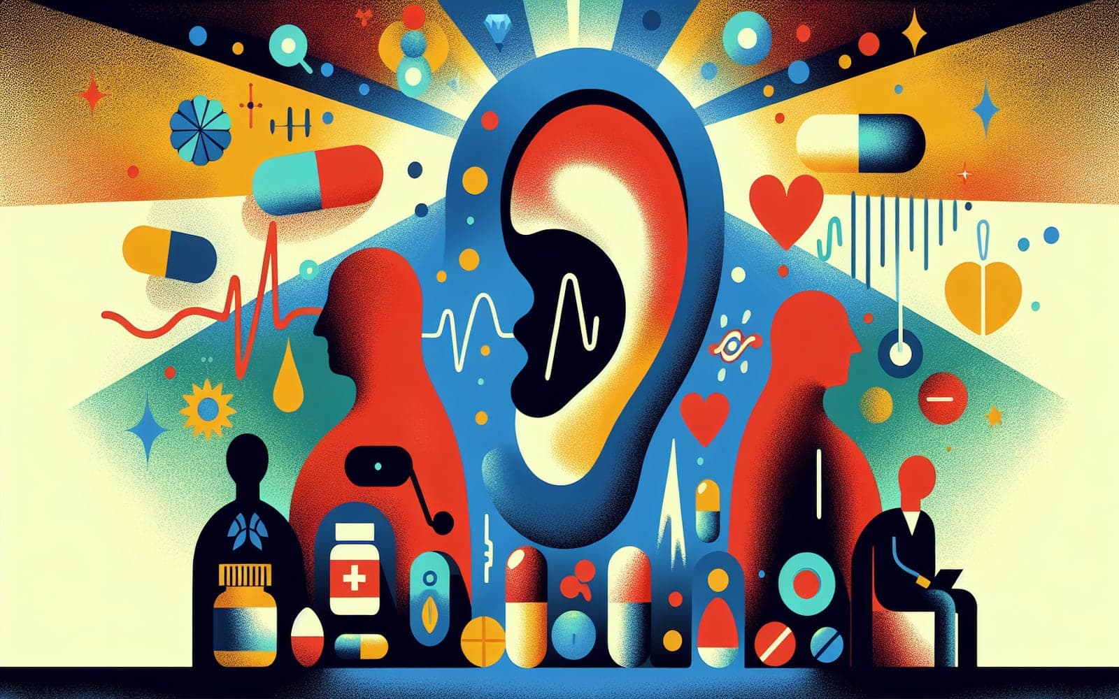 Ototoxicity refers to ear poisoning, where exposure to drugs or chemicals causes damage to the inner ear, leading to hearing loss and balance disorders.