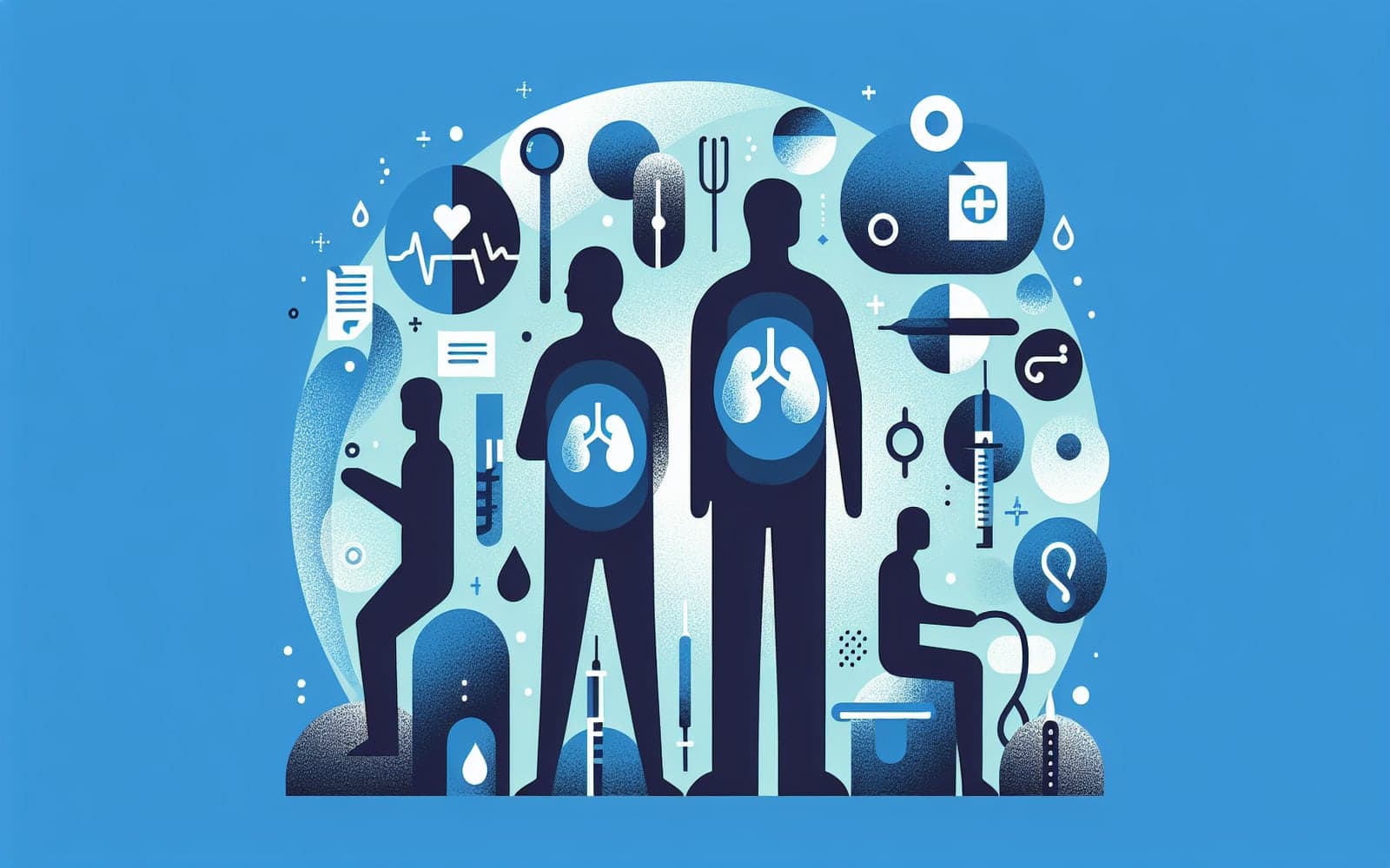 A condition characterized by kidney damage resulting from diabetes, influenced by genetic factors and inflammation.