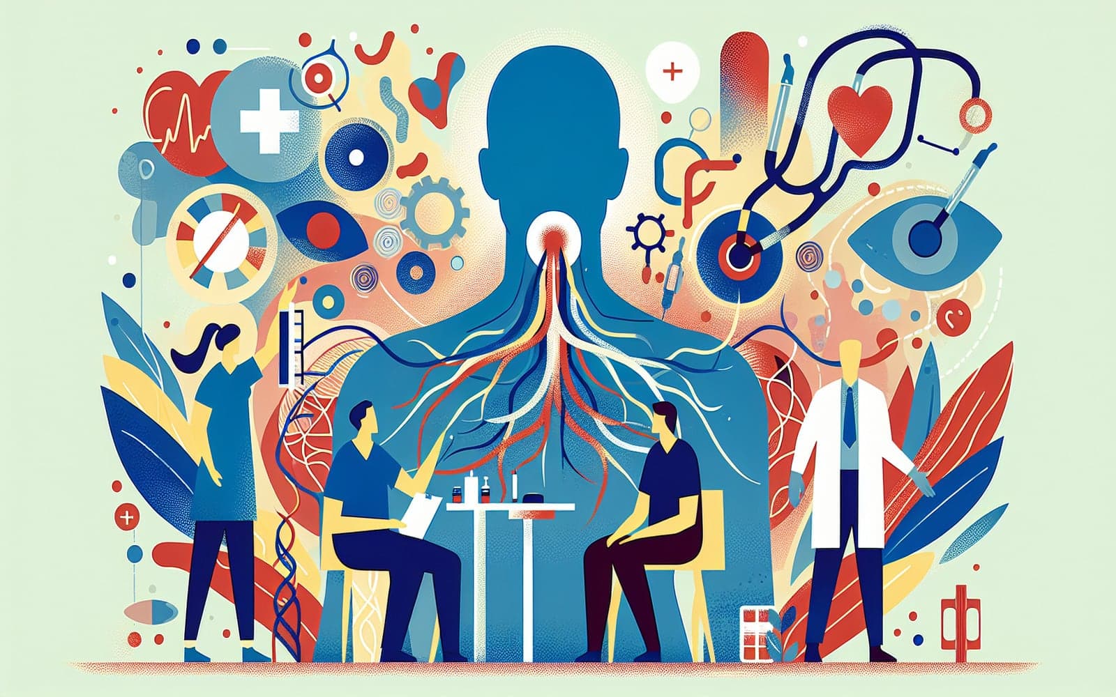 Factors influencing the risk and severity of Von Willebrand Disease, including genetic inheritance and blood type.