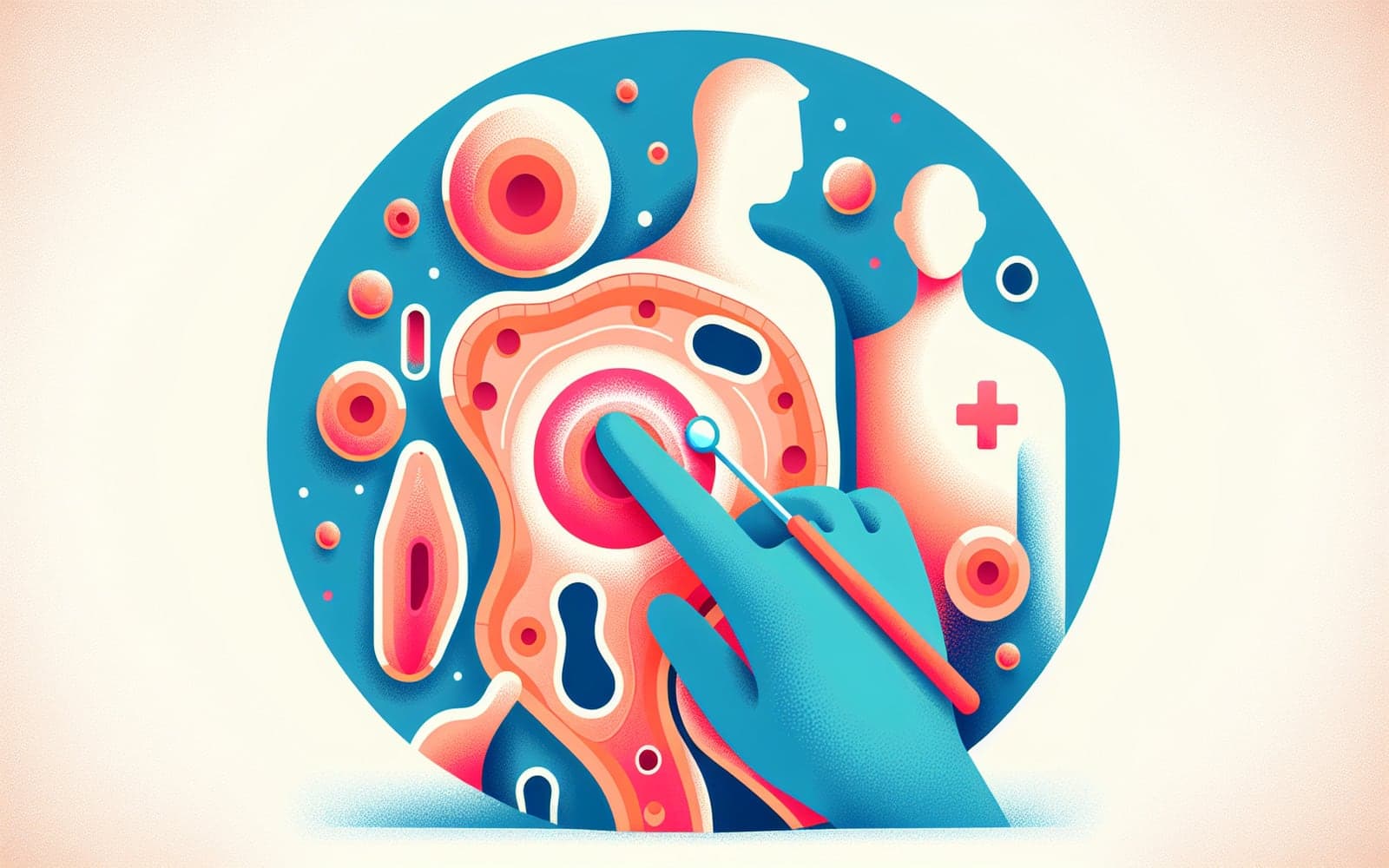 A skin abscess is a collection of pus that forms under the skin, often caused by bacterial infection. Symptoms include redness, swelling, and pain.