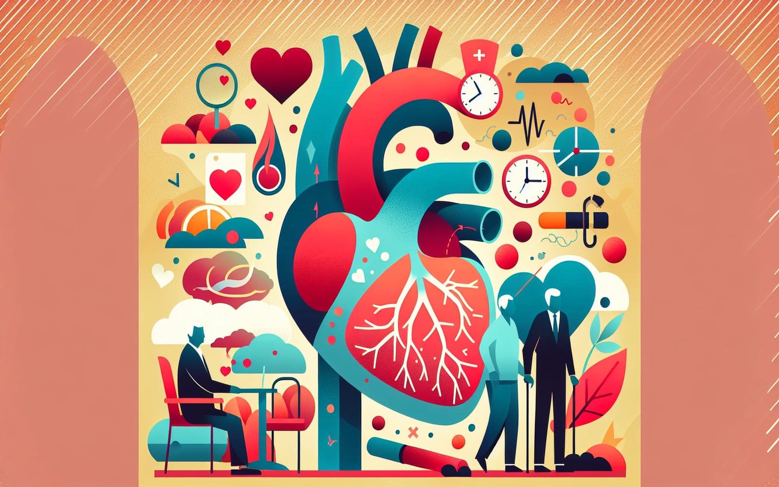 Risk factors for aortic stenosis include age, genetic predisposition, lifestyle habits such as smoking, and health conditions like high blood pressure and diabetes.