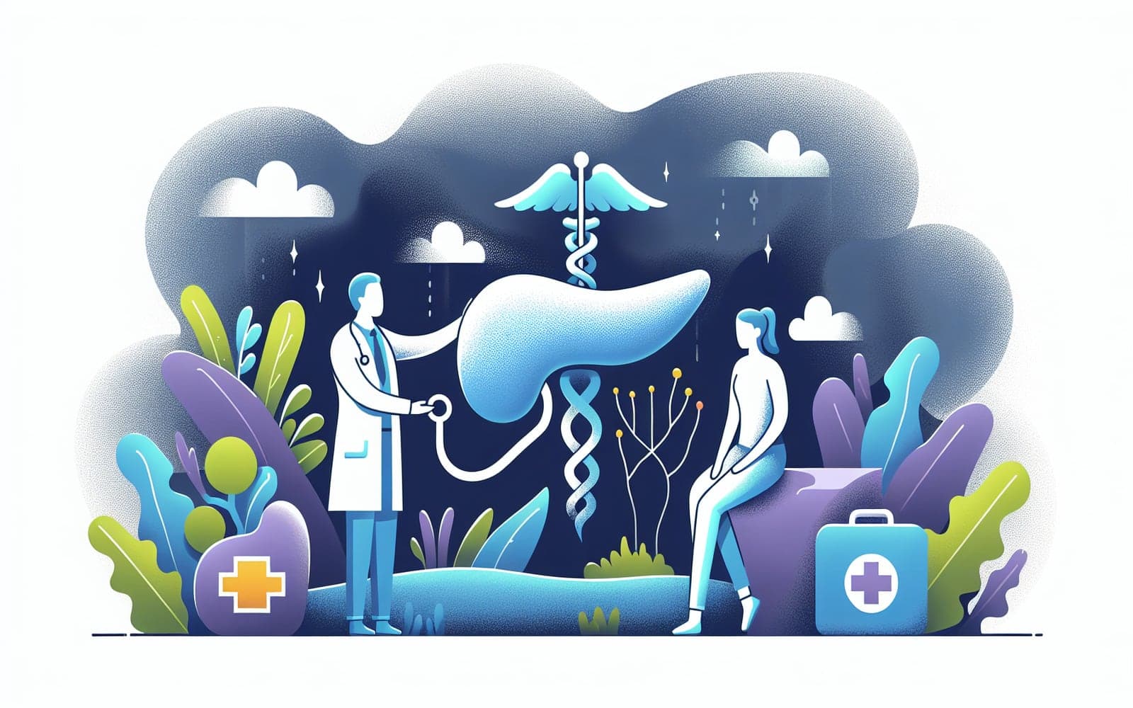 Chronic pancreatitis is a long-term inflammation of the pancreas leading to permanent damage, characterized by abdominal pain, digestive issues, and potential complications like diabetes and pancreatic cancer.