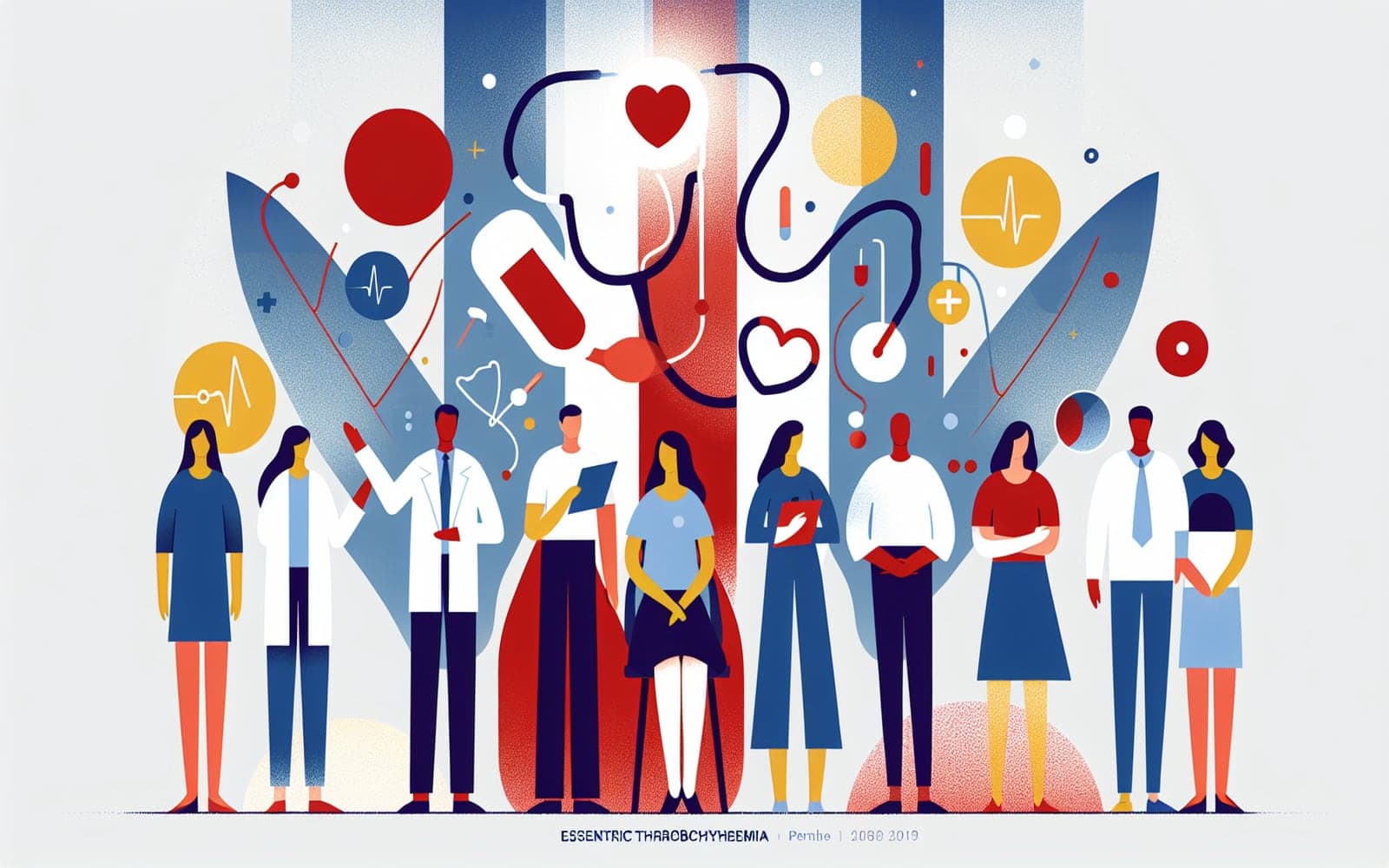 Essential Thrombocythemia (ET) is a rare blood disorder where the body produces too many platelets, leading to potential blood clots or bleeding. It is associated with genetic mutations in JAK2, CALR, or MPL genes.