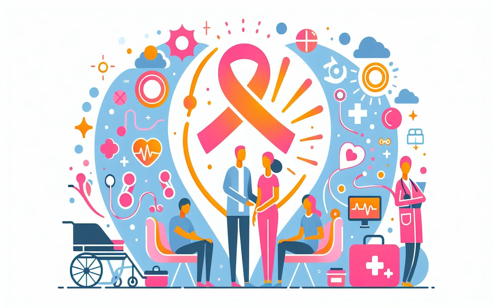 Multiple myeloma is a type of blood cancer that affects plasma cells in the bone marrow, leading to abnormal cell growth and potential damage to bones.