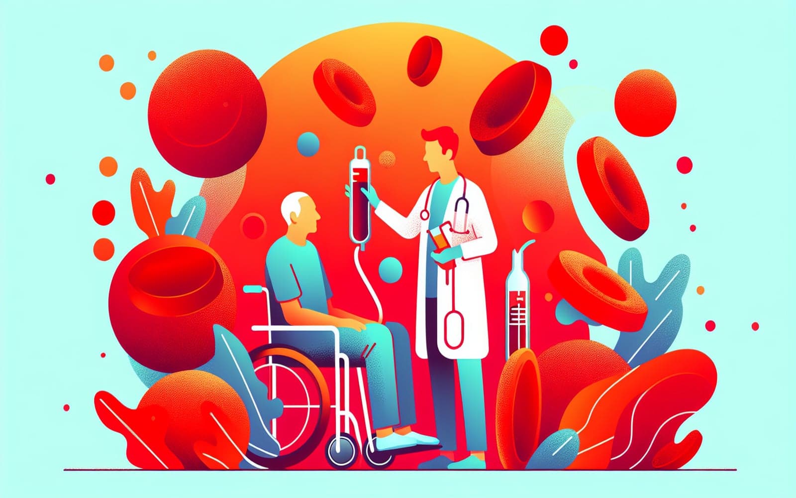 Erythrocytosis is a condition characterized by an increased number of red blood cells in the bloodstream. It can be primary, due to bone marrow disorders like polycythemia vera, or secondary, as a response to low oxygen levels from various causes.