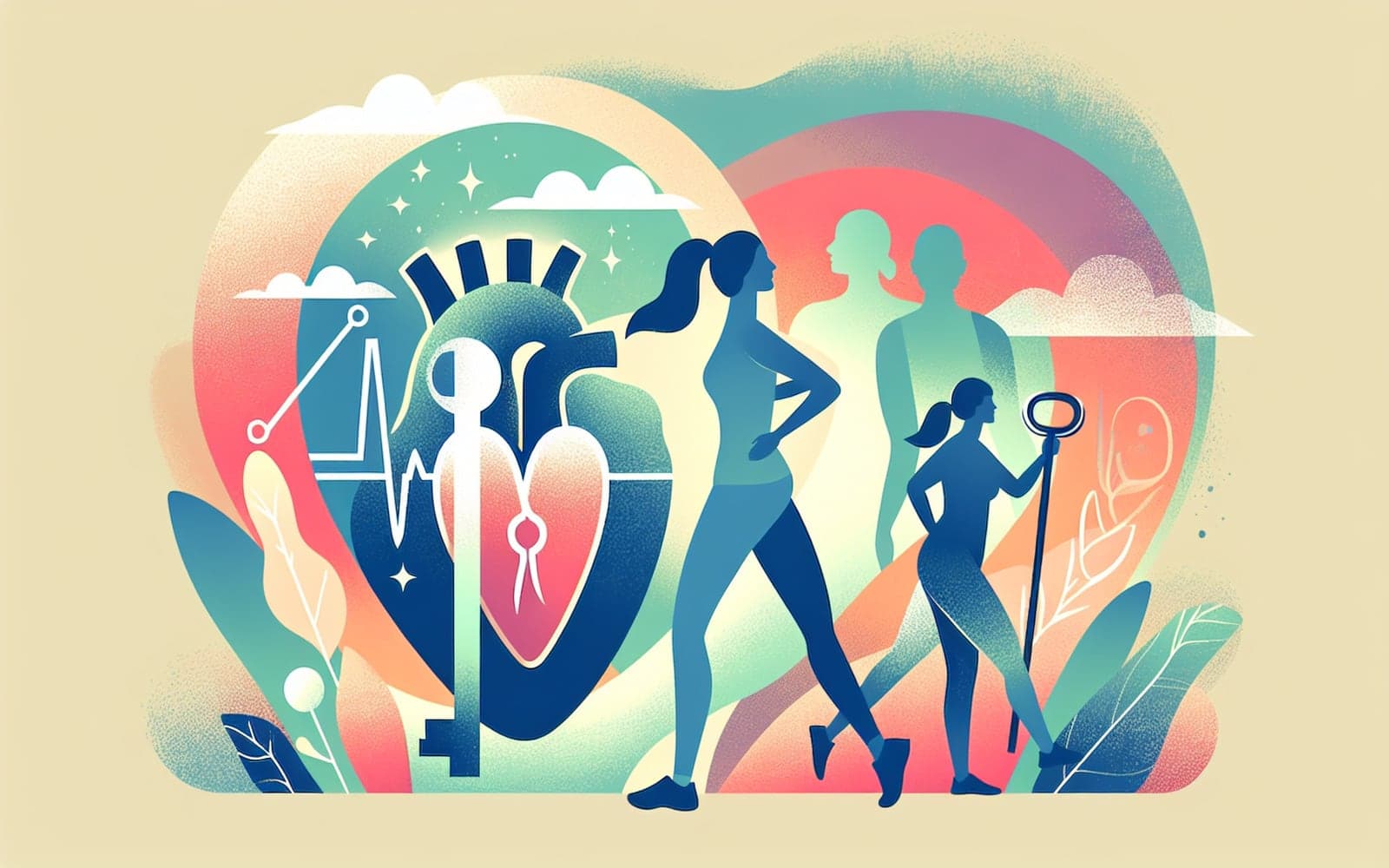 A structured exercise plan aimed at improving heart health in women, focusing on managing coronary heart disease through regular physical activity.