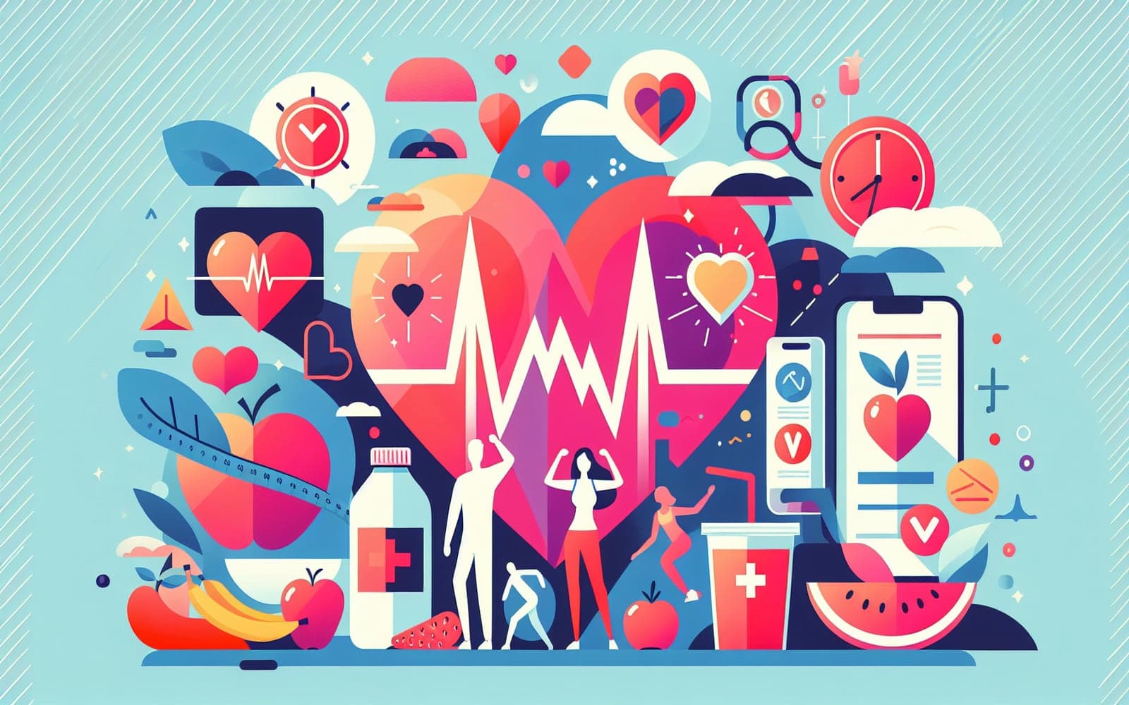 A guide on how adopting healthy lifestyle changes, including diet and exercise, can prevent heart attacks and improve heart health.