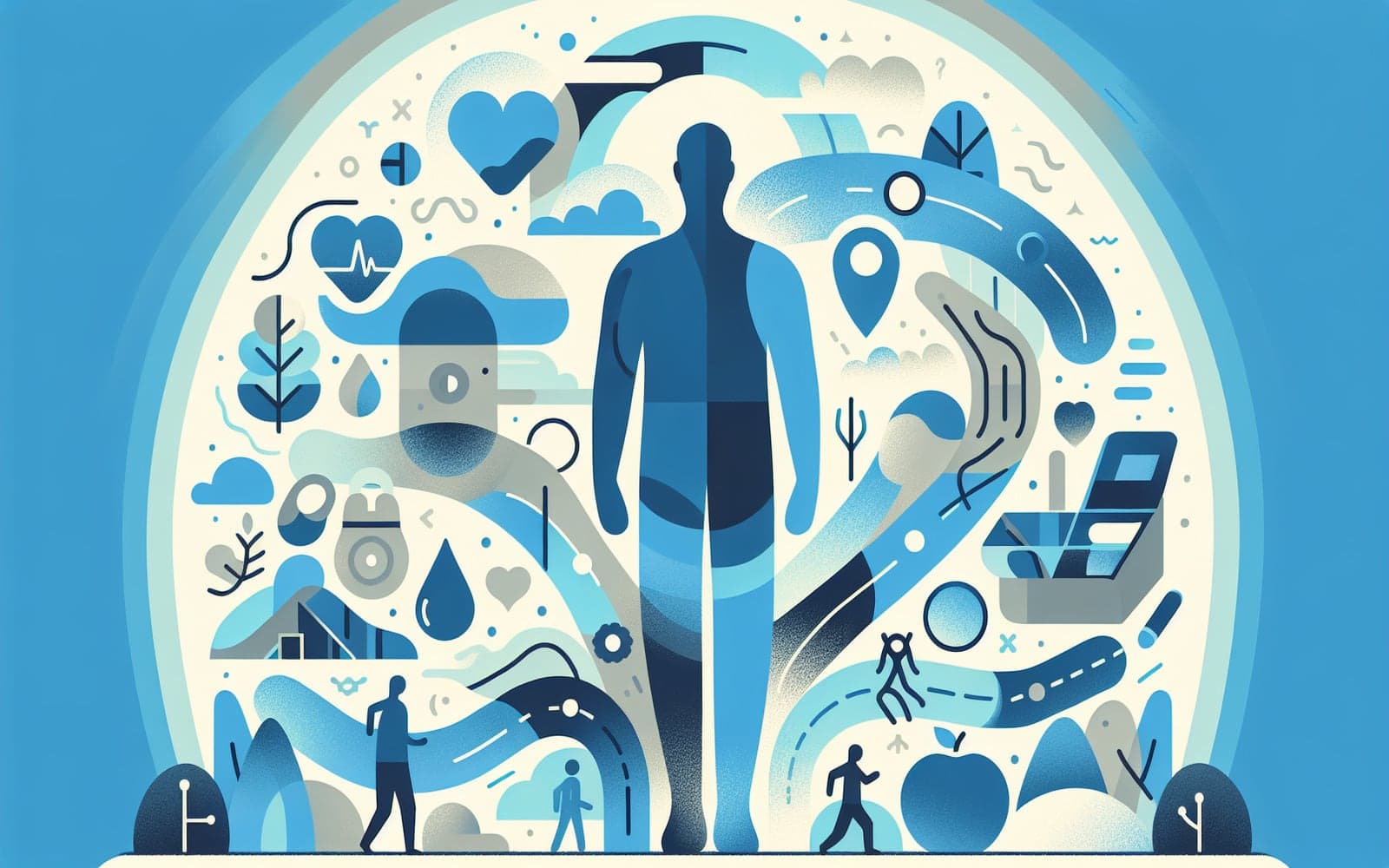Lifestyle changes, including dietary adjustments and regular physical activity, to prevent type 2 diabetes.
