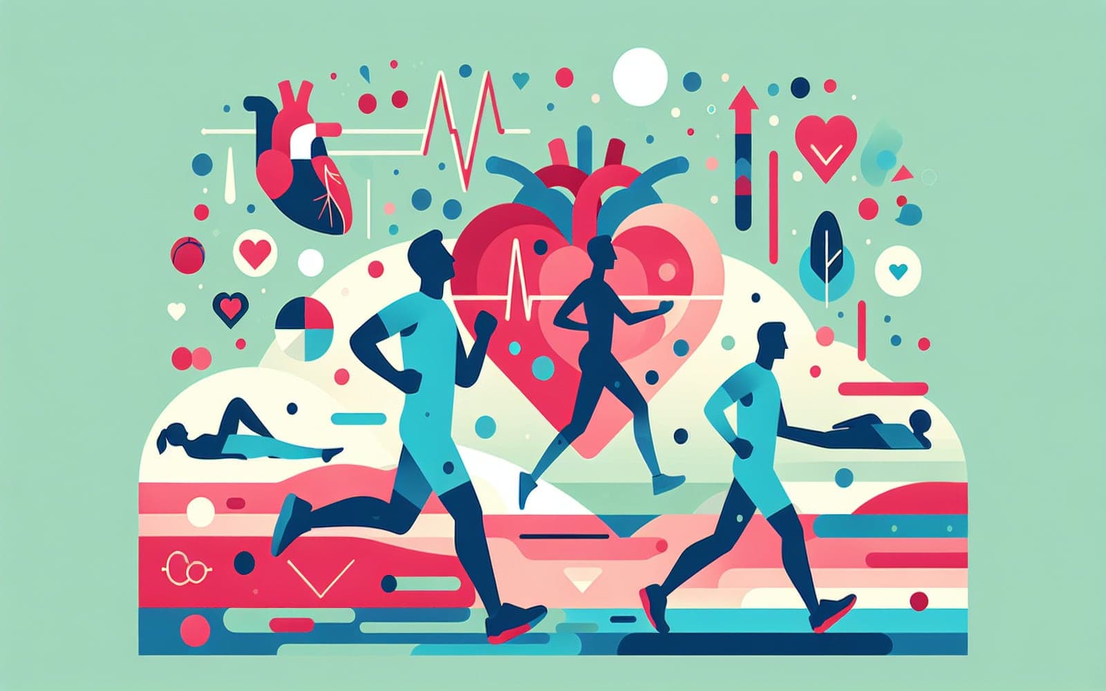 A comprehensive exercise plan aimed at reducing the risk of heart disease through aerobic and strength-training exercises.