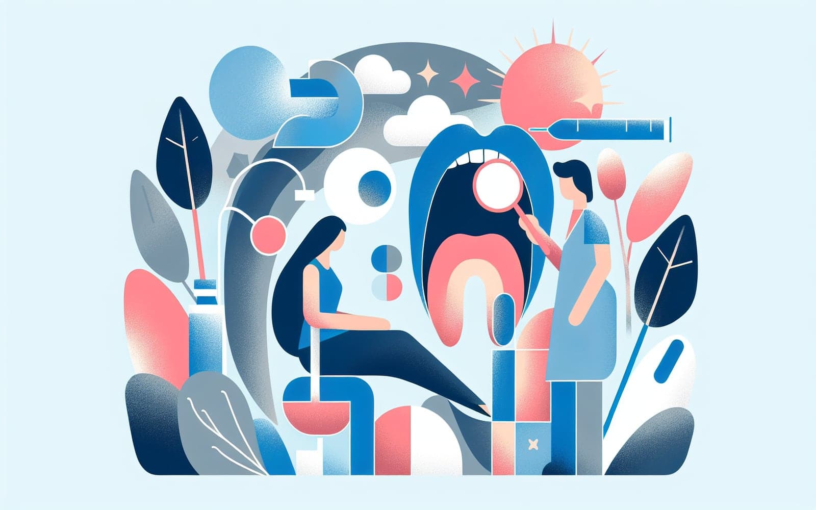 This article provides an overview of tests used to diagnose oral lesions, including clinical examinations and biopsies, to identify conditions such as cancer.