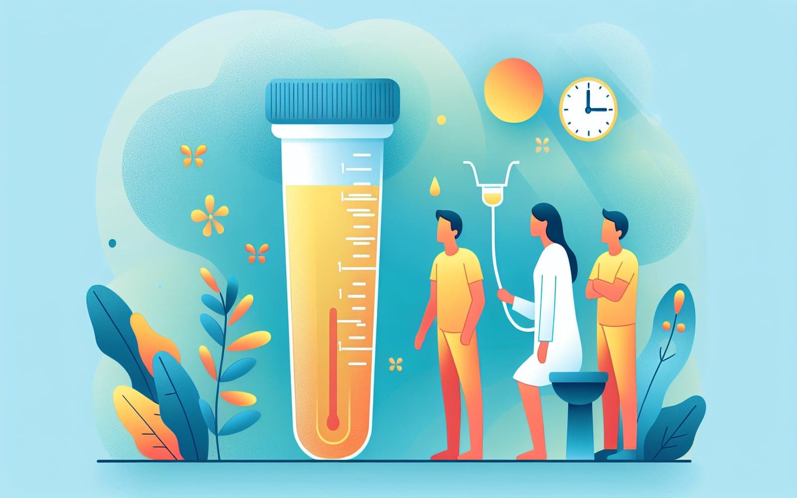 A urine test used to diagnose volume depletion by analyzing sodium concentration, osmolality, and specific gravity.