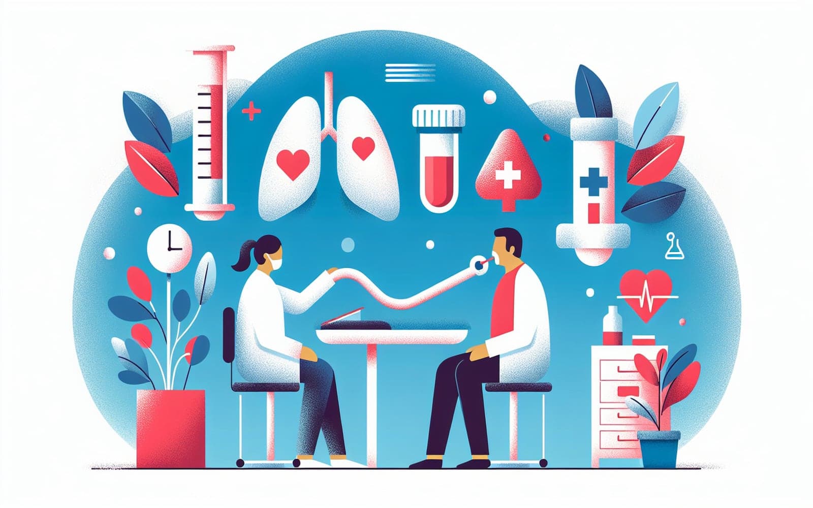 A sputum test is used to diagnose bacterial infections in COPD patients, especially in cases of severe exacerbations or when initial treatments fail.