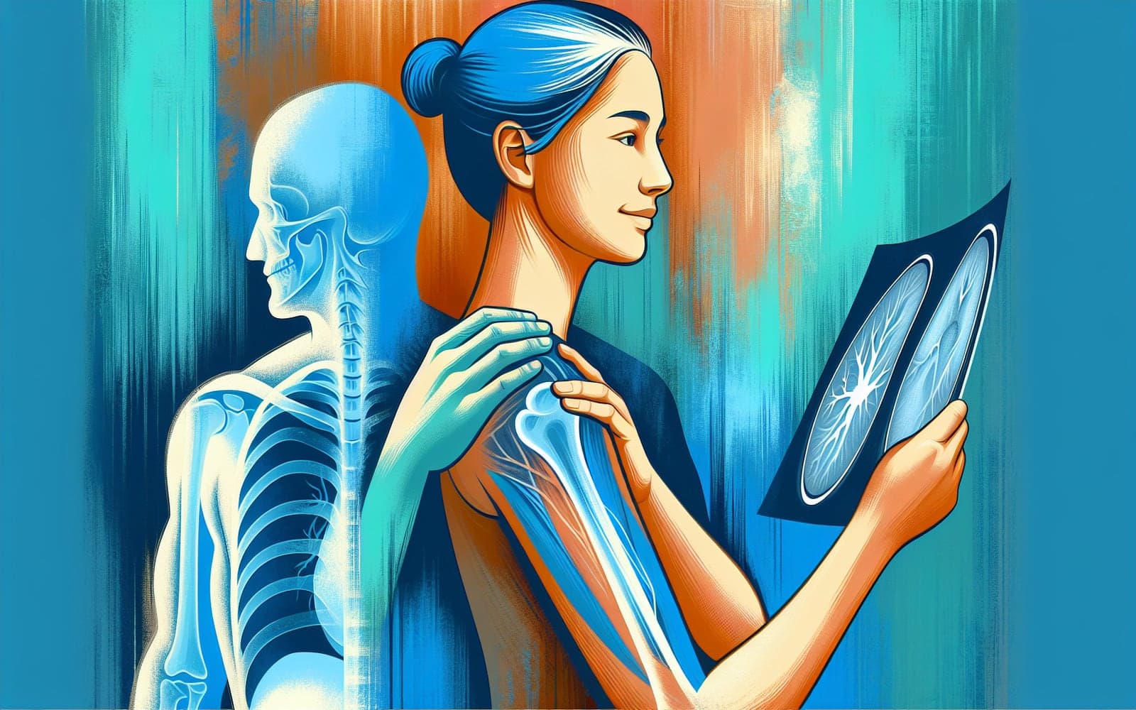 Comparison of X-ray and MRI for diagnosing shoulder pain, focusing on their suitability for detecting joint structure issues and soft tissue injuries.