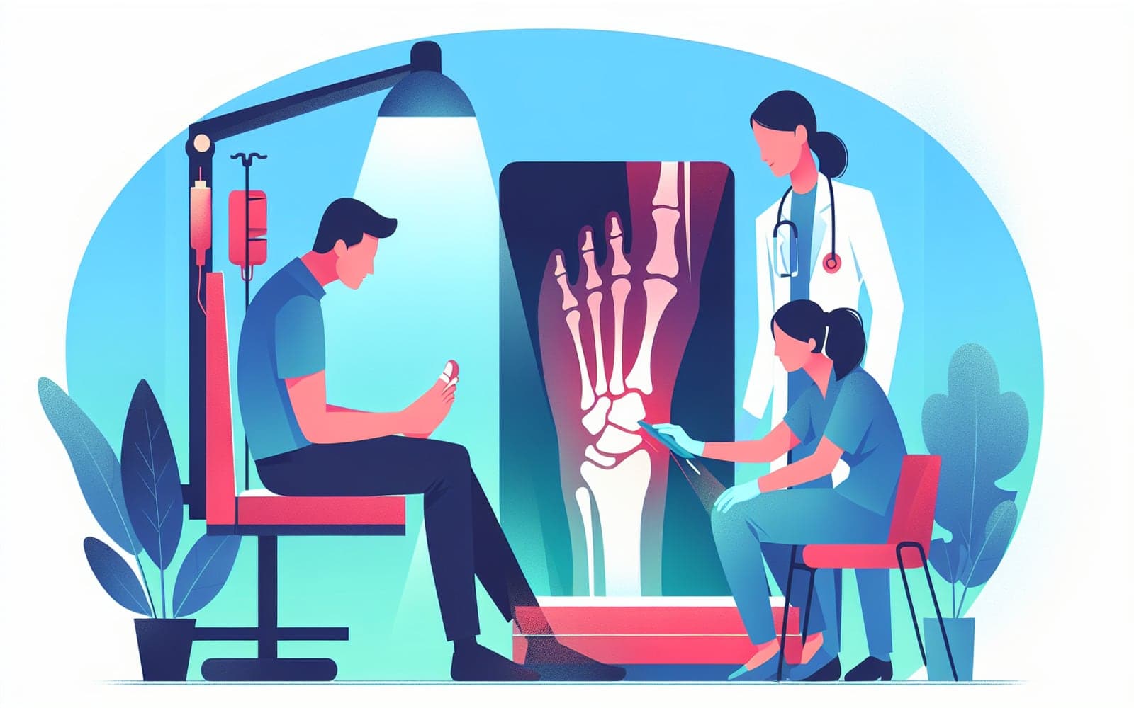 A toe fracture is a break in one or more of the bones in the toes. Accurate diagnosis is essential for effective treatment.