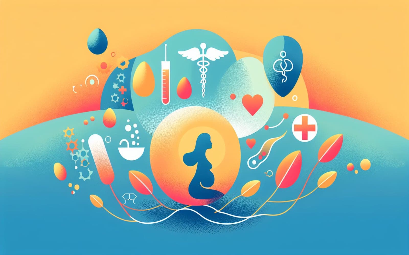 An array of medical treatments and assisted reproductive technologies designed to address fertility issues, including hormone therapies, IVF, and IUI.