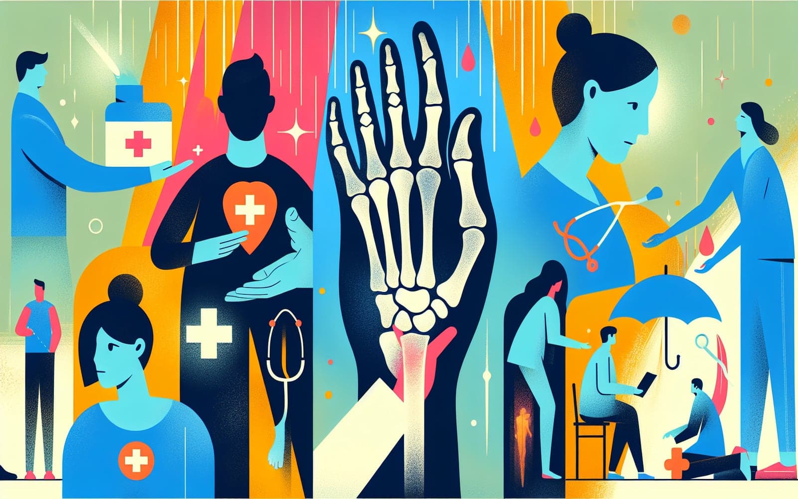 Factors that increase the likelihood of distal phalanx fractures, including age, gender, occupation, and activities.