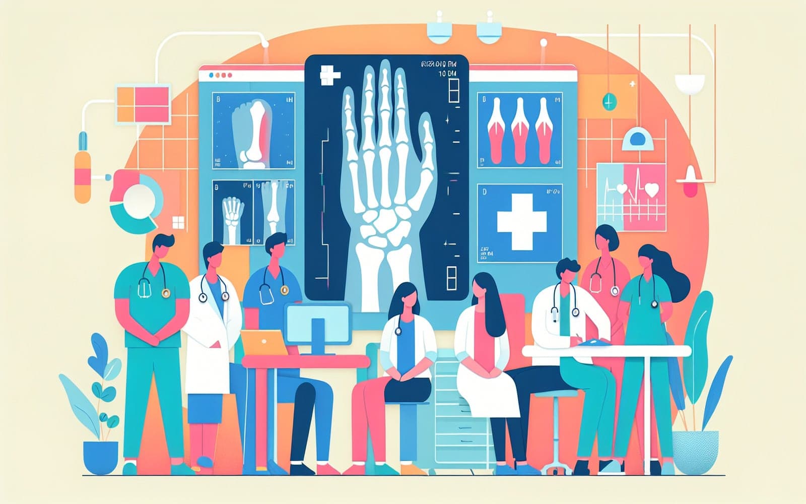 Proximal phalanx fractures involve breaks in the bones of the fingers. Accurate diagnosis is achieved through physical examination and X-ray imaging.