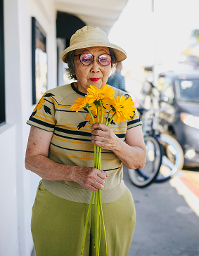 Person managing chronic illness